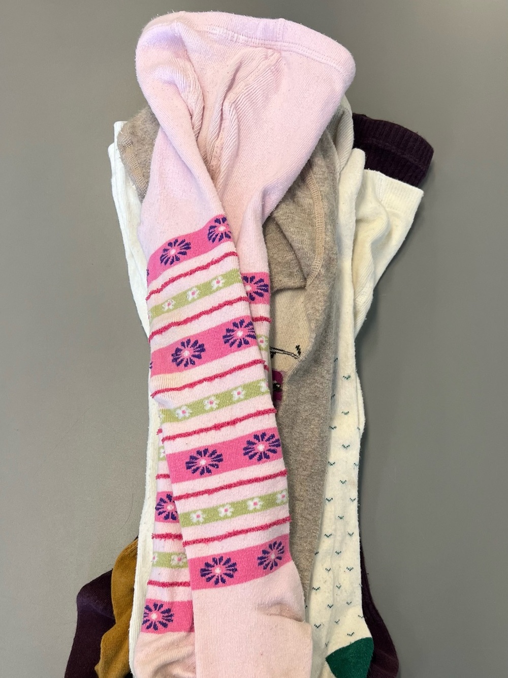 Baby girl toddler tights lot